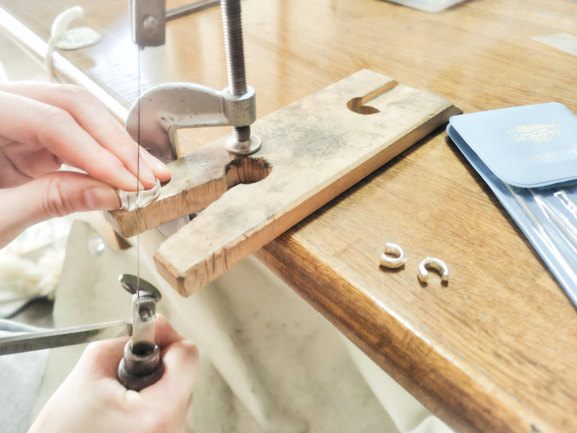 大阪府　堺市　彫金教室　彫金体験