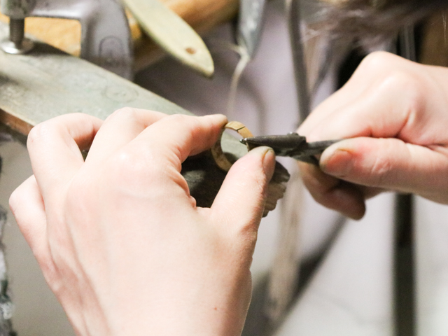彫金体験 指輪制作 ハンドメイド体験 堺市 南大阪 大人の趣味 ものづくり